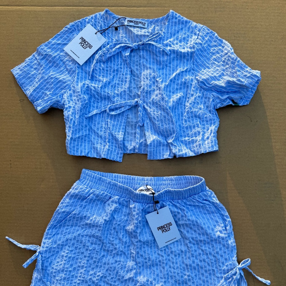 Princess Polly Set Blue